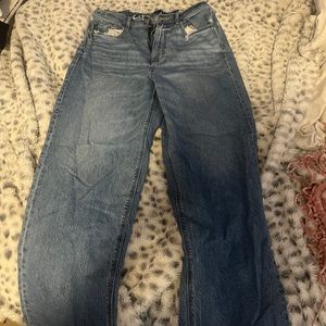 American eagle mom jeans size 12